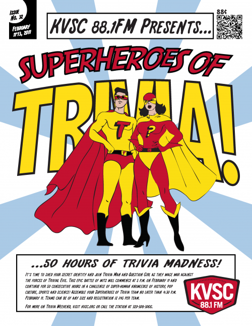 2011 Superheroes Of Trivia Goat Posse Productions